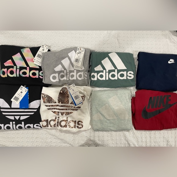 Women’s adidas Nike mystery athletic fitness box bras tops under armour workout - Picture 5 of 5